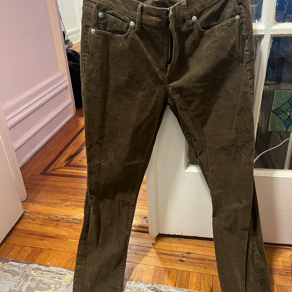 Gap brown corduroy pants size 28.